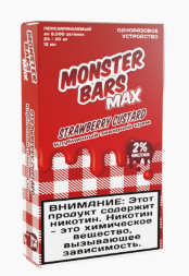 Monster bars Strawberry Jam 6000 puffs (M)