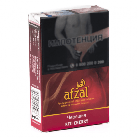 Купить Табак Afzal (Афзал) Red Cherry (Черешня) 40 гр (акцизный)
