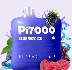 Elf Bar 7000 тяг Blue Razz