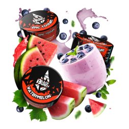 Табак Black Burn Epic Yogurt (Черничный йогурт) 25гр (М)