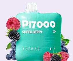 Elf Bar 7000 тяг Super Berry