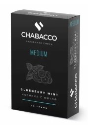 Чайная смесь Chabacco &quot;Blueberry Mint&quot; (Черника с Мятой) Medium 50 гр.