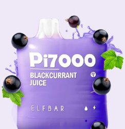 Elf Bar 7000 тяг Blackcurrant Juice