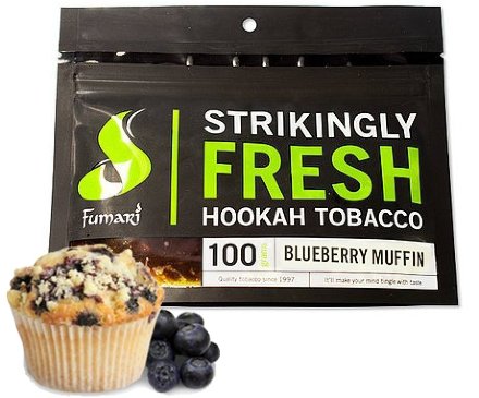 Купить Табак Fumari (Фумари) Blueberry Muffin 100 гр.
