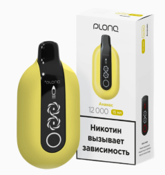 Электронная сигарета Plonq ULTRA 12000 (M) Ананас