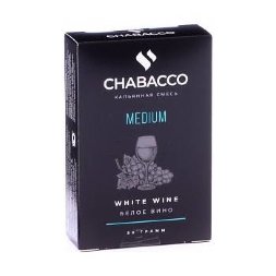 Табачная смесь CHABACCO White wine 50 гр.