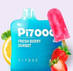 Elf Bar 7000 тяг  Fresh Berry Sorbet