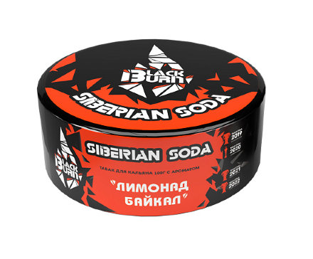 Купить Табак BLACK BURN Siberian Soda 100гр.(лимонад байкал)