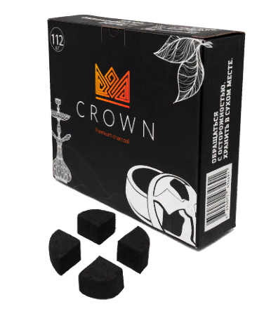 Купить Уголь Crown Kaloud Edition 112шт