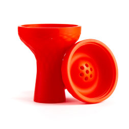 Чаша силиконовая с бортиком (Красная)