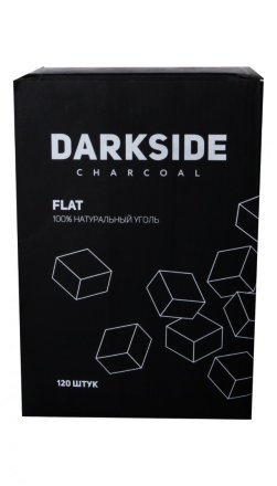 Купить Уголь для кальяна Darkside Charcoal Flat