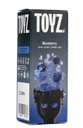 Купить Жидкость  TOYZ STRONG (20 mg) Blueberry (M)