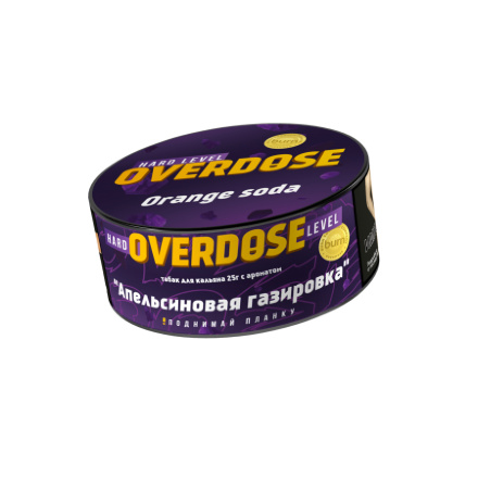 Купить Табак Burn Overdose Orange soda (Апельсиновая газировка) 25гр