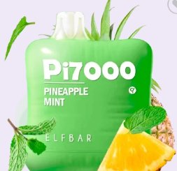 Elf Bar 7000 тяг Pineapple Mint