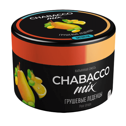 Купить Смесь для кальяна CHABACCO Mix Pear Drops (Грушевые леденцы) 50гр (М)