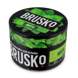 Бестабачная смесь для кальяна Brusko - мята 50 гр.