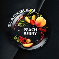 Табак Black Burn Peachberry (Персик, земляника) 100гр (М)