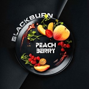 Купить Табак Black Burn Peachberry (Персик, земляника) 100гр (М)