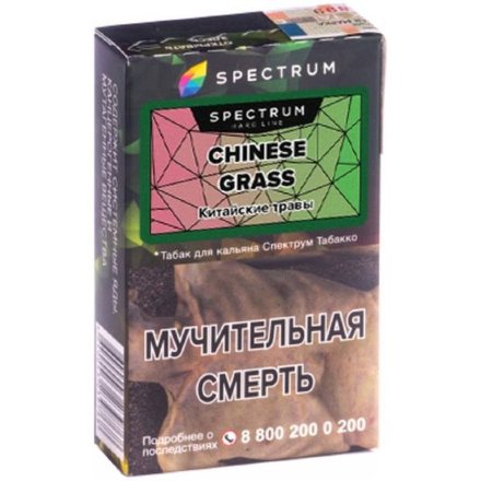 Купить Табак Spectrum Hardline Китайские травы 40гр