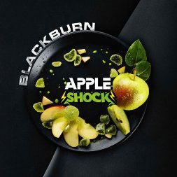 Табак Black Burn Apple shock (Кислое Яблоко) 100гр (М)