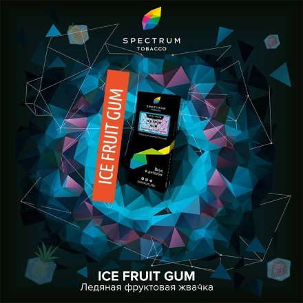 Купить Табак Spectrum (Спектрум) Hardline Ледяная фруктовая жвачка 100 гр.