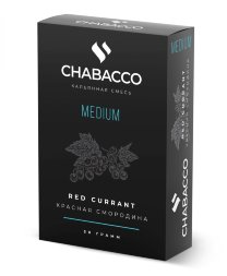 Чайная смесь Chabacco MEDIUM Red currant 50гр