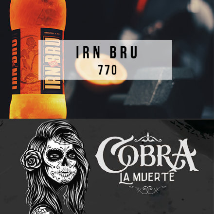 Купить Табак Cobra La Muerte Irn Bru (Айрн Брю) 40 гр