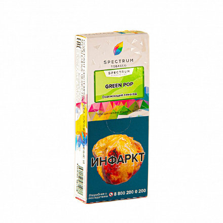 Купить Табак Spectrum Green Pop (Освежающий Лимонад) 100гр. (М)