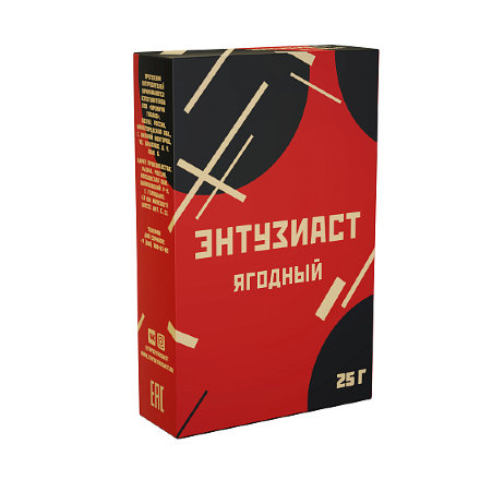 Купить Табак Энтузиаст Ягодный 25 гр (М)