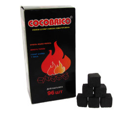 Кокосовый уголь для кальяна Cocobrico 96